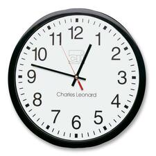 Charles LEO 76820 Cli 12 Quartz Wall Clock - Analog - Quartz - White M