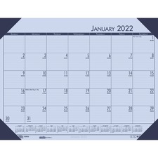 House HOD 12473 Ecotones Compact Calendar Desk Pads - Julian Dates - M