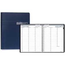 House HOD 27207 Blue Professional Weekly Planner - Julian Dates - Week