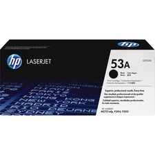 Original Hp Q7553A Hp 53a () Toner Cartridge - Single Pack - Laser - 3