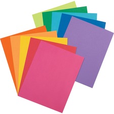 Pacon PAC 101199 Pacon Laser Printable Multipurpose Card Stock - Assor