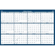 House HOD 3961 Write-on Laminated Wall Planner - Professional - Julian