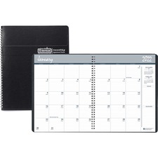 House OIC 26202 Wirebound Monthly Planner - Julian Dates - Monthly - D