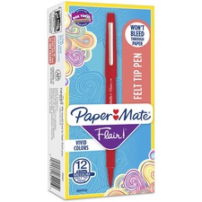 Newell PAP 8420152 Paper Mate Flair Point Guard Felt Tip Marker Pens -