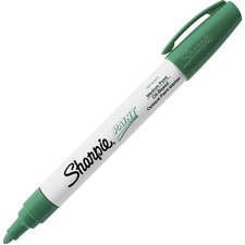 Newell SAN 35552 Sharpie Paint Marker - Medium Marker Point - Green Oi