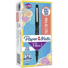 Newell PAP 8430152 Paper Mate Flair Point Guard Felt Tip Marker Pens -