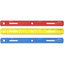 Acme ACM 10526 Westcott 12 Plastic Ruler - 12 Length - 116 Graduations