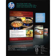 Hp Q1987A Hp Inkjet Brochureflyer Paper - Glossy - 98 Brightness - 98%