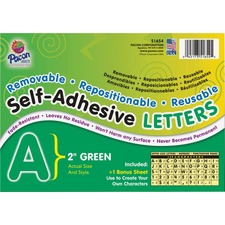 Pacon PAC 51654 Pacon Reusable Self-adhesive Letters - (uppercase Lett