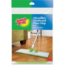 3m MMM M005R Scotch-brite Hardwood Floor Mop - Microfiber