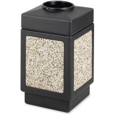 Safco SAF 9471NC Safco Canmeleon Aggregate Panel Wastebasket - 38 Gal 