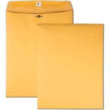 Quality QUA 37892 Quality Park High Bulk 10x13 Kraft Clasp Envelopes -