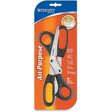 Acme ACM 13402 Westcott 8 All-purpose Bent Scissors - 3.50 Cutting Len