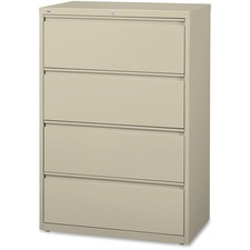 Lorell LLR 60435 Lateral File - 4-drawer - 42 X 18.6 X 52.5 - 4 X Draw