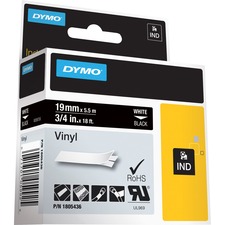 Newell DYM 1805436 Dymo Colored 34 Vinyl Label Tape - 1532 Width - Per