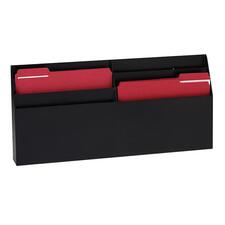 Newell RUB 96060ROS Rubbermaid 6-pocket Deskwall Organizer - 6 Pocket(