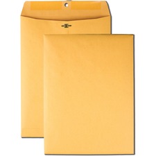 Quality QUA 37891 Quality Park High Bulk 9x12 Kraft Clasp Envelopes - 