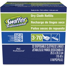 Procter PGC 33407CT Swiffer Sweeper Dry Cloths Refill - Cloth - 32 Per