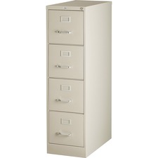 Lorell LLR 60193 Vertical File - 4-drawer - 15 X 26.5 X 52 - 4 X Drawe