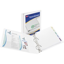 Avery AVE 17141 Averyreg; Touchguard View 3 Ring Binder - 1 Binder Cap