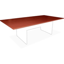 Lorell LLR 69123 Essentials Rectangular Conference Table Top - 94.5 X 