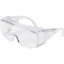 Mcr MCS 9800 9800 Series Clear Uncoated Lens Safety Glasses - Side Shi