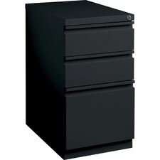 Lorell LLR 49521 Mobile File Pedestal - 15 X 20 X 27.8 - Letter - Ball