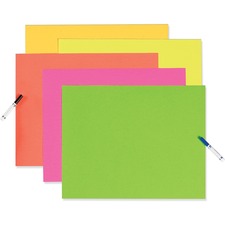 Pacon PAC 104234 Ucreate Fade Resistant Neon Poster Board - 28 Height 