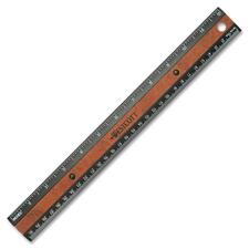 Acme ACM 14077 Westcott Faux Burled Wood Ruler - 12 Length 1 Width - 1