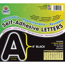 Pacon PAC 51620 Pacon Reusable Self-adhesive Letters - (uppercase Lett