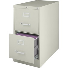 Lorell LLR 60655 Vertical File - 2-drawer - 15 X 25 X 28.4 - 2 X Drawe