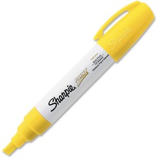 Newell SAN 35567 Sharpie Paint Marker - Bold Marker Point - Yellow Oil