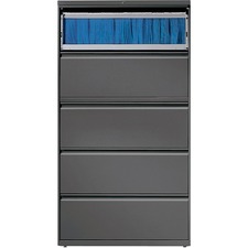 Lorell LLR 60443 Lateral File - 5-drawer - 36 X 18.6 X 67.7 - 5 X Draw