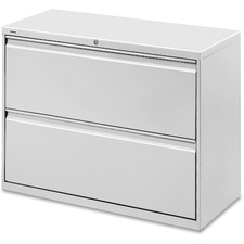 Lorell LLR 60439 Lateral File - 2-drawer - 42 X 18.6 X 28.1 - 2 X Draw