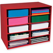 Pacon PAC 001314 Classroom Keepers 10-shelf Organizer - 17 Height X 21