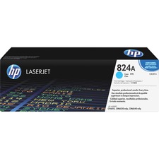 Original Hp CB381A Hp 824a () Toner Cartridge - Single Pack - Laser - 