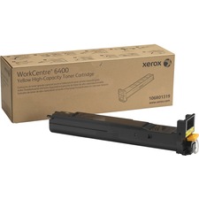 Original Xerox XER 106R01319 Toner Cartridge - Laser - Yellow - 1 Each