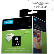 Newell DYM 30321 Dymo Large Address Labels - 3 12 X 1 12 Length - Rect