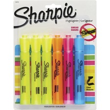 Newell SAN 25876PP Sharpie Highlighter - Tank - Chisel Marker Point St