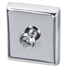 Lorell LLR 80675 Large Heavy-duty Cubicle Magnets - 2  Pack