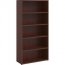 Lorell LLR PBK3469MY Prominence Mahogany Laminate Bookcase - 34 X 12 X