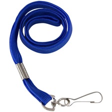 Baumgartens BAU 65613 Sicurix Flat Metal Hook Lanyard - 100  Pack - 0.