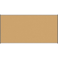 Lorell LLR 60645 Satin-finish Bulletin Board - 96 Height X 48 Width - 