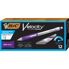 Bic BIC MPSC11 Side Clic Mechanical Pencil - 0.7 Mm Lead Diameter - Re