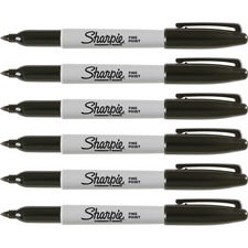 Newell SAN 30101PPBX Sharpie Fine Point Permanent Marker - Fine Marker