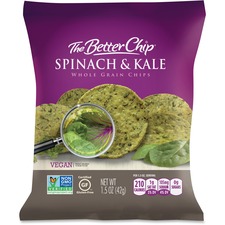 Sugar SUG 56095 The Better Chip Spinachkale Chips - Gluten-free - Spin