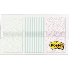 3m MMM 682GRDNT Post-itreg; Pastel Color Flags In On-the-go Dispenser 