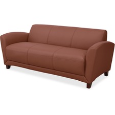 Lorell LLR 68946 Reception Seating Collection Sofa - 34.5 X 75 X 31.1 