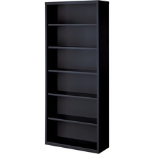 Lorell LLR 41294 Fortress Series Bookcases - 34.5 X 13 X 82 - 6 X Shel