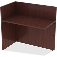 Lorell LLR 59627 Reception Desk - 0.1 Edge, 42 X 24 X 41.5 - Material: